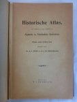 Dr. G.J. Dozy & S.J.H. Brugmans. - Historische Atlas, ten gebruike bij het onderwijs in Algemeene en Vaderlandsche Geschiedenis. (zie 12 foto's).