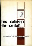 Depraetere, Marguerite - Les cahiers du Cedaf 7