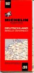 -- - Michelin-kaart 987: Deutschland - Benelux - Österreich / Allemagne - Benelux - Autriche. Grandes routes