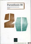 CARTER, Sebastian (edited and designed by) - Parenthesis 20. The Journal of the Fine Press Book Association, Spring 2011