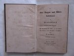 D. Hoyer, General-Major ausser Dienst - Alten Burgen und Ritter-Schlösser in Deutschland, vom XI bis XVII Jahrhundert,  Zeldzaam