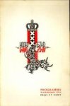  - Programma van het Drie-daagse bloemencorso te water op 21, 22 en 23 juli 1954 ter gelegenheid van het bezoek van de President van de Franse Republiek en mevrouw Coty (aan Amsterdam)