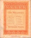 Hahn, Reynaldo: - Six mélodies. 4. Les cygnes. Poésie de Armand Renaud