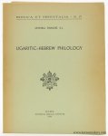 Dahood, Mitchell. - Ugaritic-Hebrew philology. Marginal Notes on Recent Publications.