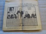 Libellen-Serie Nr. 171/172 - Colijn in de caricatuur + losse cartoon uit trouw van 28 mei 1955 uit trouw over de "huiswet"