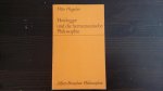 Pöggeler, Otto - Heidegger und die hermeneutische Philosophie