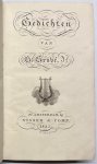 Gravé Jz, G. - Literature 1823 | Gedichten. Amsterdam, Visser &amp; Comp., 1823, 10, 172 pp.