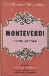 Arnold, Dennis - Monteverdi