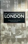 Gill Davies 33319, John Reynolds 57375 - One Thousand Buildings of London