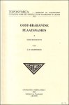 KEMPENEERS, P. - OOSTBRABANTSE PLAATSNAMEN. ( DEEL 9 ). GOETSENHOVEN.