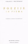 PRESEREN, FRANCE - Poezije in Pisma PRESEREN, FRANCE - Poezije in Pisma