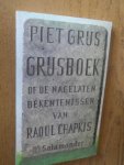Grijs, Piet - Grijsboek, of De nagelaten bekentenissen van Raoul Chapkis Grijs, Piet - Grijsboek, of De nagelaten bekentenissen van Raoul Chapkis