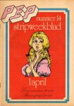 Diverse tekenaars - PEP 1974 nr. 14, stripweekblad met o.a. LUCKY LUKE/ROODBAARD/LUC ORIENT/BLUEBERRY/ASTERIX/RIK RINGERS/ERWIN/RAVIAN/ WERELD VAN LUCKY LUKE - JUDGE PARKER (2 p.)/THE BAND (1 p.)/POSTER HILBERT BOLLAND (2 p.), goede  staat