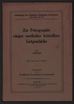 Julius Hesemann - Zur petrographie einiger nordischer kristalliner leitgeschiebe,