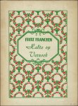 FRANCKEN, Fritz. - HALTE OP VERZOEK.