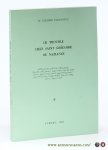 Panayotoy, Dr. Eugenie. - Le Trouble Chez Saint Grégoire de Naziance. Extrait de la Revue 'Theologie'.