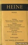Heine, Heinrich - Werke, Gedichte, Episches, Reisebilder, Memoiren