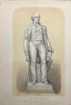 Waanders, F.B. - [Antique print, lithography, 19th century] Statue of Dutch poet and writer Henricus Franciscus Caroluszoon (Hendrik) Tollens (1780-1856), made by Voorn Boers Rotterdam, 1 p.