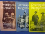 Redactie Drs J.Folkerts e.a. - Overijsselse biografieën deel 1, 2 en 3 / Levensbeschrijvingen van bekende en onbekende Overijsselaars