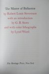 Stevenson, Louis - The master of Ballantrae. A winter's tale.