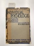 Adler, A: - Internationale Zeitschrift für Indiviudalpsychologie .- Arbeiten aus dem Gebiete der Psychotherapie, Psychologie und Pädagogik