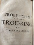 Cats, J. - 's Werelts begin, midden, eynde, beslooten in den trou-ring (trouring), met den proef-steen (proefsteen) van den zelven door J. Cats