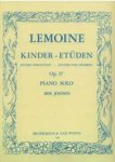 Lemoine; Henry - Ber Joosen - Kinder-Etuden; Opus 37; Piano Solo - Ber Joosen Lemoine; Henry - Ber Joosen - Kinder-Etuden; Opus 37; Piano Solo - Ber Joosen