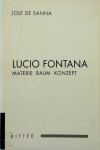 Jole de Sanna - Lucio Fontana Materie, Raum, Konzept