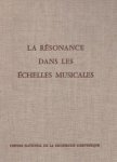 Édith Weber - La résonance dans les échelles musicales