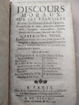 Onbekend (Jean Richard???) - Discours moraux sur les evangiles de tous les dimanches de l'annee: Composez sur les idees, principes, raisonnemens, exemples, comparaisons, figures, paroles de l'Ecriture sainte et des Peres Tome I, II, III, IV