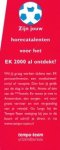  - Pagerclip - Zijn jouw horecatalenten voor het EK 2000 al ontdekt?