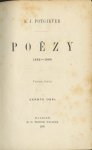 Zimmerman, Joh.C. - De werken van E.J.Potgieter, Proza, Poezie, Kritiek deel IX; verzameld door Joh.C.Zimmerman: Poezie 1832-1868 (1e deel)