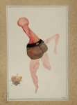 CLAUS, Hugo - Hugo Claus - originele erotische tekening