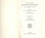 H.W & F.G. Fowler (eds.) - The Concise Oxford Dictionary of Current English