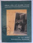 Dr. G.B. Janssen. - OORLOG OVER HET GELDERS EILAND, (Geschiedenis WO 2 van mensen en voorvallen in de dorpen van "Rijnwaarden" en de buitengebieden).