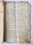  - [Manuscript, early 19th century, Groningen] Papieren betr. Michiel Derks van Lessen te Groningen, begin 19e eeuw, manuscripten, ca. 40 pag.