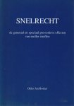 O.J. Bosker - Snelrecht. Diss.