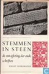 DOBLHOFER, ERNST. - Stemmen in steen. De ontcijfering der oude schriften.