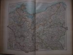 Scobel, A.. - Velhagen & Klasings neuer Volks- und Familien Atlas in 102 Kartenseiten.