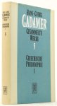 GADAMER, H.G. - Griechische Philosophie I.
