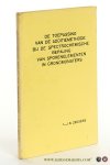 Zeegers, Leo Johannes Baptist. - De toepassing van de additiemethode bij de spectrochemische bepaling van sporenelementen in grondmonsters (The application of the addition method for spectrochemical determination of minor elements in soil samples).