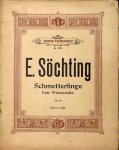 Söchting, Emil: - Schmetterlinge. Eine Walzersuite. Op. 91. Klavier 2 hdg