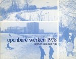  - Dienst openbare werken van de gemeente Alphen aan den Rijn. Verslag over het jaar 1978