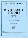MOSZKOWSKI - 15 VIRTUOSITY STUDIES Per Aspera - OPUS 72 - For the Piano