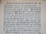 Frederik Adolf Lampe / Jacobus Fruytier - Redenen waarom op een naam-rovend geschrift van eenen onverstandigen Rotterdamsen yveraar niet breedvoerig geantwoord word / Aanmerkingen tot verklaringe en bevestiginge van de oude, gesonde, beproefde en Goddelyke leere, van deware, gereformeerde Ch