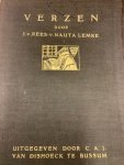 REES, VAN NAUTA LEMKE, J. VAN, - Verzen.