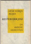 Romijn Meijer, Henk - Resten van jou en andere gedichten