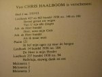 Haalboom; Chris - Halleluja, eeuwig dank en ere; Koraalbewerkingen over bekende liederen; (Klavarskribo);