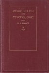 Bavinck, Dr. H. - Beginselen der psychologie