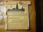  - Maandblad groningen 23ste jaargang nummer 1 / 4 / 5 / 6 / 7 / 8 / 9 / 10